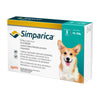 Zoetis Simparica Garrapaticida Pulgicida Canino 3 Tabletas Masticables