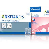 Virbac Anxitane Relajante Natural Perros Gatos 30 Tabletas