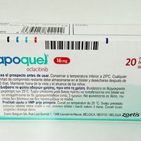 Zoetis Apoquel 16 mg 20 Tabletas Comprimidos Oclacitinib Perros (2 Blister de 10 piezas)