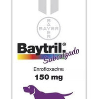 Baytril Elanco Flauvour 150 Mg 10 Tabletas Enroflaxacino