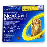 Antipulgas Nexgard 3 Tabletas masticables Para Perros Protección Rápida y Efectiva