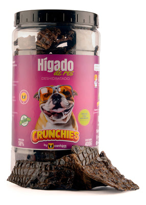 Snack Para Perros - Hígado Res 400g - Crunchies By