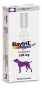 Baytril Elanco Flauvour 150 Mg 10 Tabletas Enroflaxacino