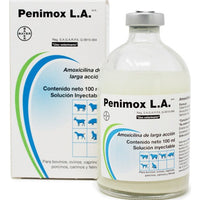 Penimox L.A. Antibiótico Amoxicilina Larga Accion 100 Ml