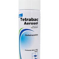 Veterinario Tetrabac Oxitetraciclina Aerosol 140 G