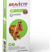 Bravecto Tab Masticable Antiparasitaria Canina 10-20 Kg