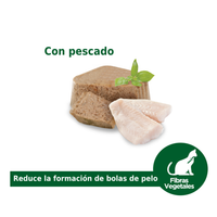 Alimento Húmedo Nupec Hairball Gato Adulto 4x100g Control Bolas de Pelo