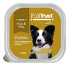 20 Pzas Fulltrust Perro Alimento Húmedo Pato Y Piña 100g C/u