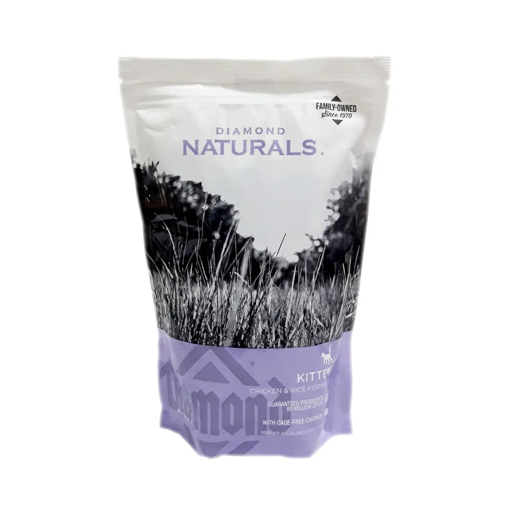 Diamond Naturals Alimento Kitten Cat Gatos Cachorros Croqueta