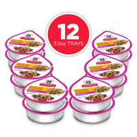 Hill's Adult Small & Mini Alimento Húmedo en Charola perro Adulto Raza Pequeña Pollo y Vegetales 99g 12 piezas