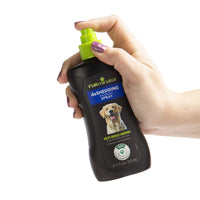 Furminator Kit de Cepillo Mediano para Perro de Pelo Largo Y Spray Hidratante 215ml