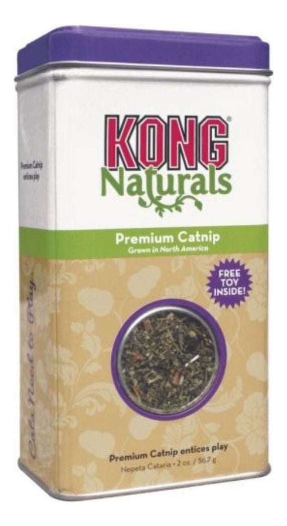 Catnip Kong Hierba Gatera Premium 56.7g Alta Potencia para Gatos Felices
