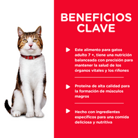 Hill's Science Diet Adult 7+ Alimento Saludable Húmedo en Lata para Gato Senior sabor Pavo 156g