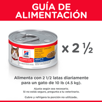 Hill's Science Diet Adult 7+ Alimento Saludable Húmedo en Lata para Gato Senior sabor Pavo 156g