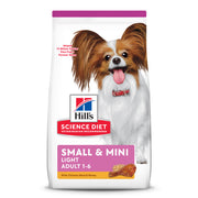 Hills Science Diet Alimento Perros Adulto Small Paws Light Bajo Calorias Croquetas