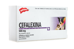 Holliday Cefalexina Antibiotico 500 mg 30 Tab