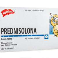 Holliday Prednisolona Antinflamatorio 20 Mg 10 Tabletas