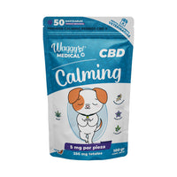 Premios Calming Waggy’s 50 Pzas CBD Premios para Perros Contra Ansiedad y Estrés