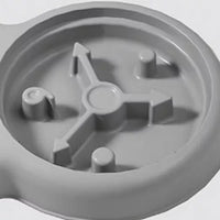 Comedero Para Perros Y Gatos 3 En 1 Diseño Reloj 500 Ml
