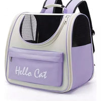 Mochila Transportadora De Viaje Para Gatos 37 * 25 *34 Cm