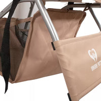 Carriola Grande Plegable 4 Ruedas Para Perros Y Gatos
