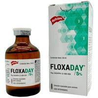 Holliday Floxaday 5% Antibiótico Canino 50 ml