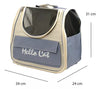 Mochila Transportadora De Viaje Para Gatos 37 * 25 *34 Cm