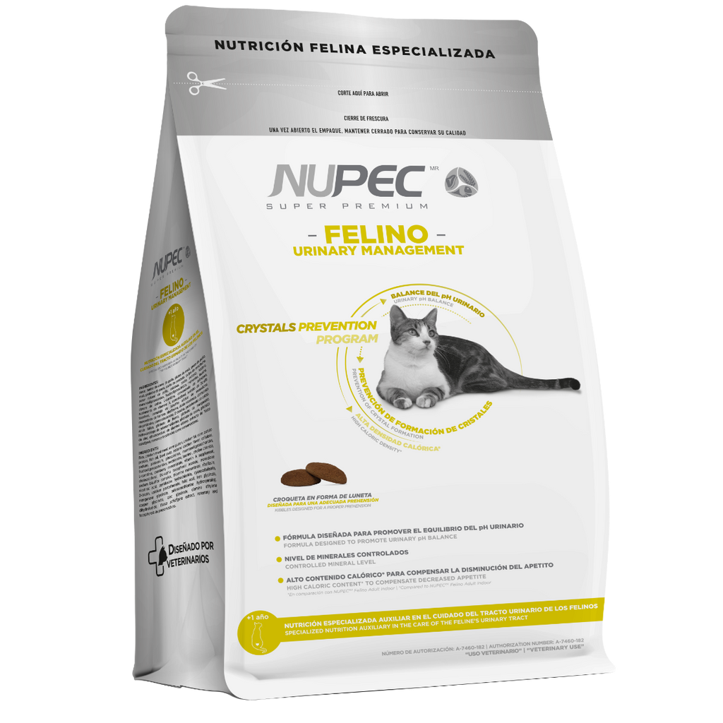 Nupec Felino Urinary Management Alimento para Gatos con Padecimientos urinarios