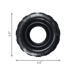 KONG Tire: El Juguete de Masticación Extremo para Cachorros y Adultos, Fomenta la Salud Oral y Reduce el Estrés
