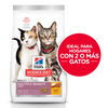 Hill's Science Diet Multiple Benefit Alimento Saludable para Hogares con Varios Gatos