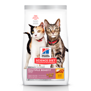 Hill's Science Diet Multiple Benefit Alimento Saludable para Hogares con Varios Gatos