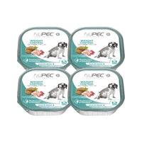 Nupec Caja con 4 piezas Alimento Húmedo para Perro Weight Control 100 Gr