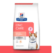 Hill's Prescription Diet ONC Care Nutrición y Apoyo de Recuperación Alimento Seco para Gato, 3.2 Kg