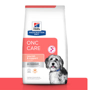 Hill's Prescription Diet ONC Care Nutrición y Apoyo de Recuperación Alimento Seco para Perro diagnosticado con cáncer
