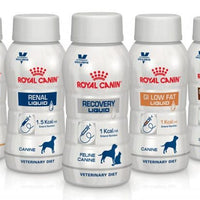 Royal Canin Recovery Liquido 4 Pack Veterinary Diet Perros/Gatos (4 botellas de 237 ml c/u)