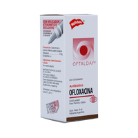 Holliday Ofloxacina Antibiotico Oftalmológico Gotero 5 ml