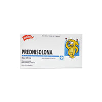 Holliday Prednisolona Antinflamatorio 20 Mg 10 Tabletas