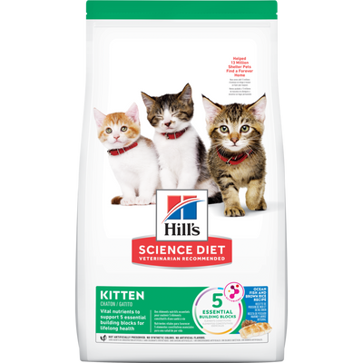 Hill's Science Diet Kitten Alimento saludable para Gatito receta de Pescado Marino, 1.5kg