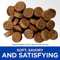 Hill's SD Treats Canine Natural Soft Savories Premios Naturales para Perro con Carne de Res y Queso Cheddar 227g
