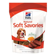 Hill's SD Treats Canine Natural Soft Savories Premios Naturales para Perro con Carne de Res y Queso Cheddar 227g