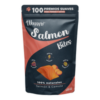 Premios Waggy’s Bites Salmón 50 Pzas Deliciosos y Nutritivos para Perros y Gatos