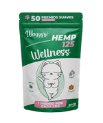 Premios Waggy’s Wellness Gatos 50 Pzas CBD Bienestar Integral y Relajación