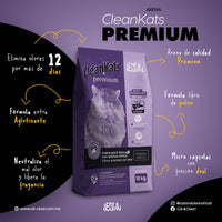 Arena Gato Cleankats Premium 19kg Ultra Absorbente Control