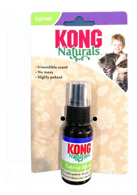 Catnip Spray Kong Hierba Gatera Líquida 30 ml Estimulación Natural para Gatos