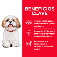 Hills Science Diet Small bites Adult 7+ Alimento Perros Senior Raza Pequeña Bocados Pequeños Croqueta