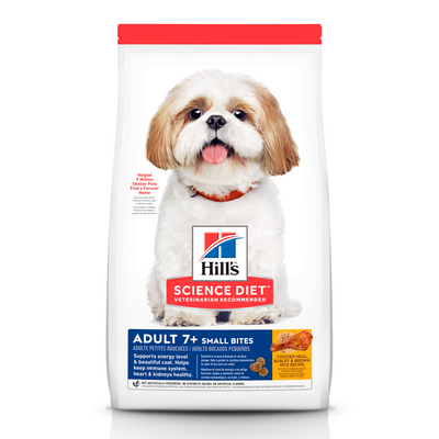Hills Science Diet Small bites Adult 7+ Alimento Perros Senior Raza Pequeña Bocados Pequeños Croqueta