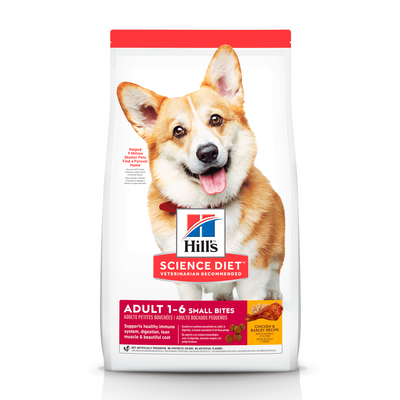 Hills Science Diet Alimento Perros Bocados Pequeños Adulto Raza Pequeña Croqueta Pienso