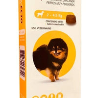 Bravecto Tab Masticable Antiparasitaria Externa Perro 2-4kg