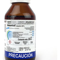 Asuntol Veterinario Liquido 20% Frasco Con 100ml