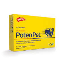 Holliday Poten Pet Suplemento 3 blisters con 7 comprimidos